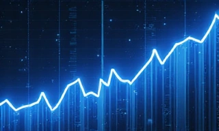 Animated efficiency gain chart
