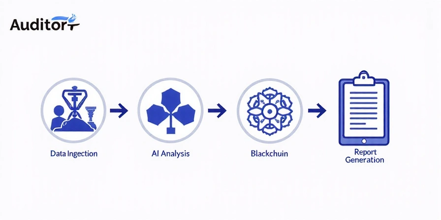Flowchart of Auditoría+ AI process