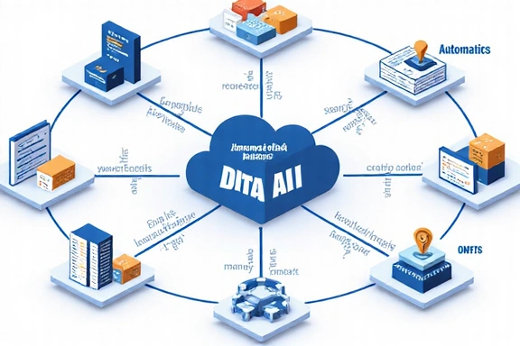 Gráfico de flujo de datos automatizado